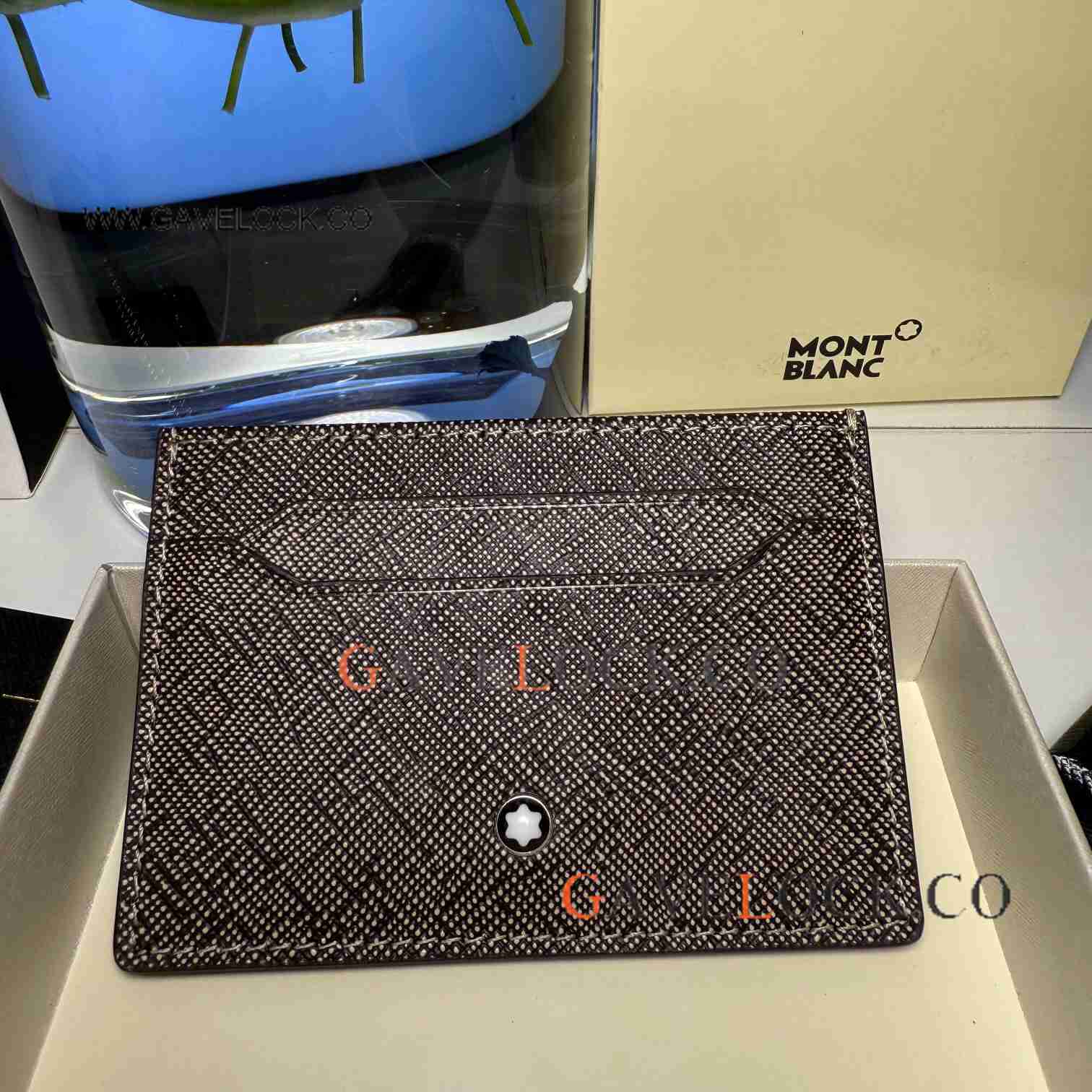 Best Copy Mont Blanc Sartorial Card Holder Brown